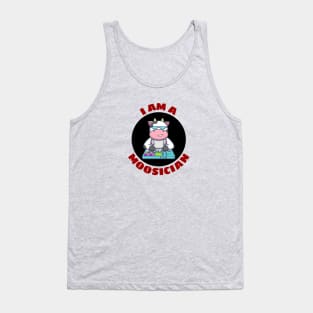 I Am A Moosician | Cow Pun Tank Top